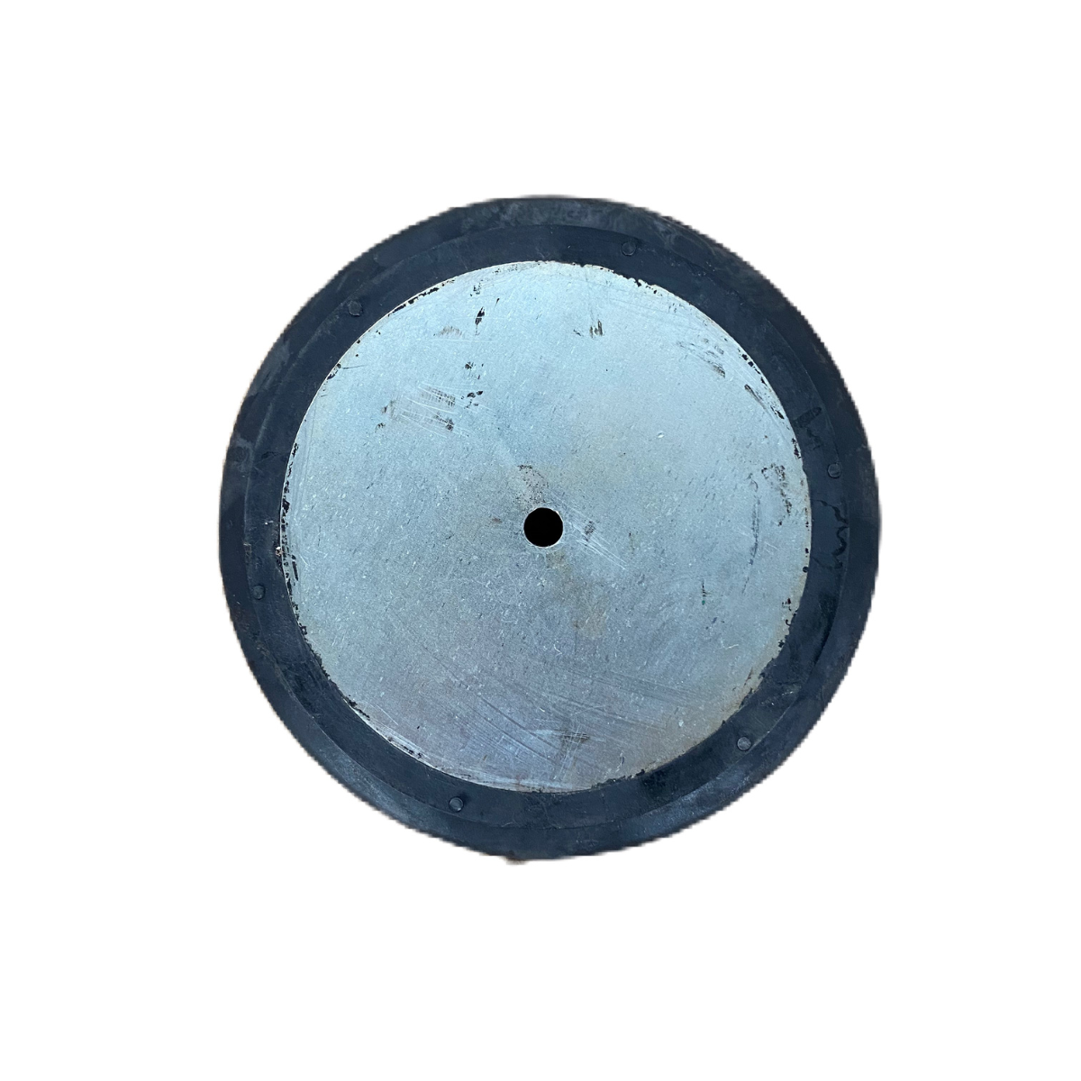 Ruota Industriale In Gomma Plastica - Foro 21 Mm, Con Cuscinetto A Rulli, Nero - Foto 6