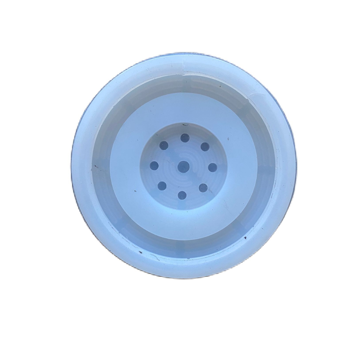 Transparent silicone suction cup D160mm X 145mm and 22mm thick (also suitable for food use)