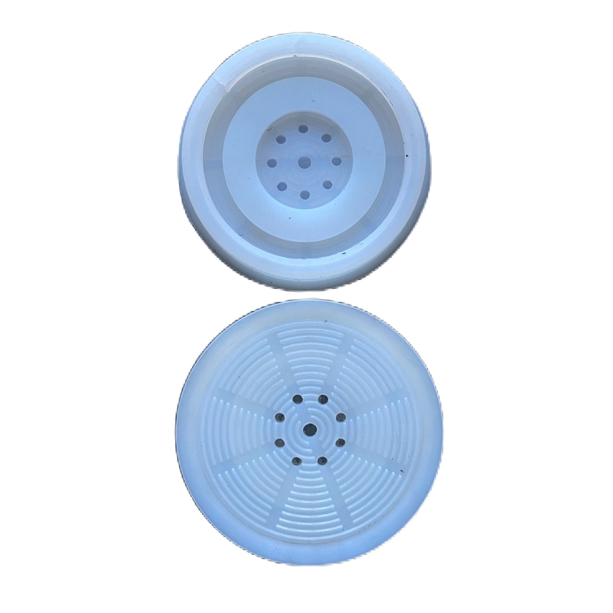 Transparent silicone suction cup D160mm X 145mm and 22mm thick (also suitable for food use)